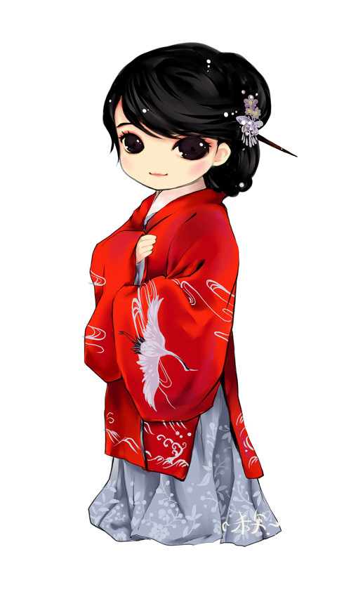 萌系漢服女孩（多圖） - 何戚戚 - { 印象 }