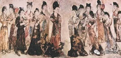 初唐 永泰公主墓前室壁畫