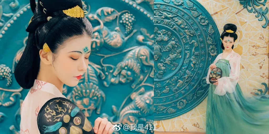 雙環望仙髻