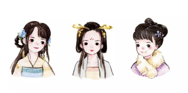 漢服主題的QQ微信小頭像