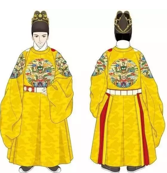 因而北宋建立后，黃袍正式成為皇權的象征，黃色亦成皇帝專用。