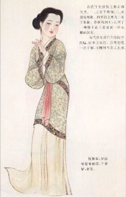 春秋戰國仕女服飾