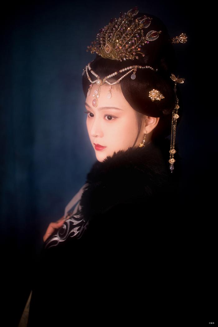漢服同袍黑衣披風(fēng)