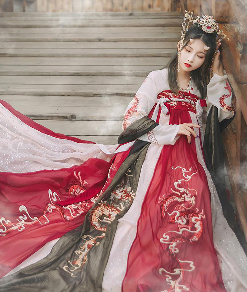 漢服 龍母