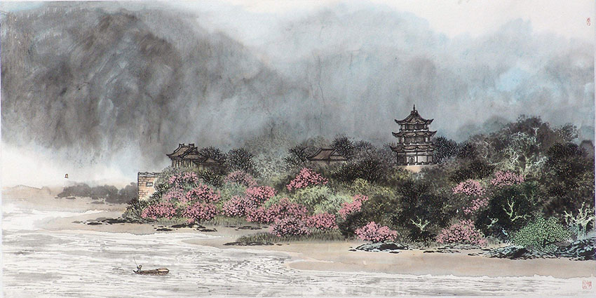 漢尚華蓮2018廣東時(shí)裝周出展——九錦司