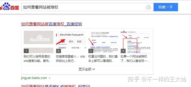 如何查看網站被降權
